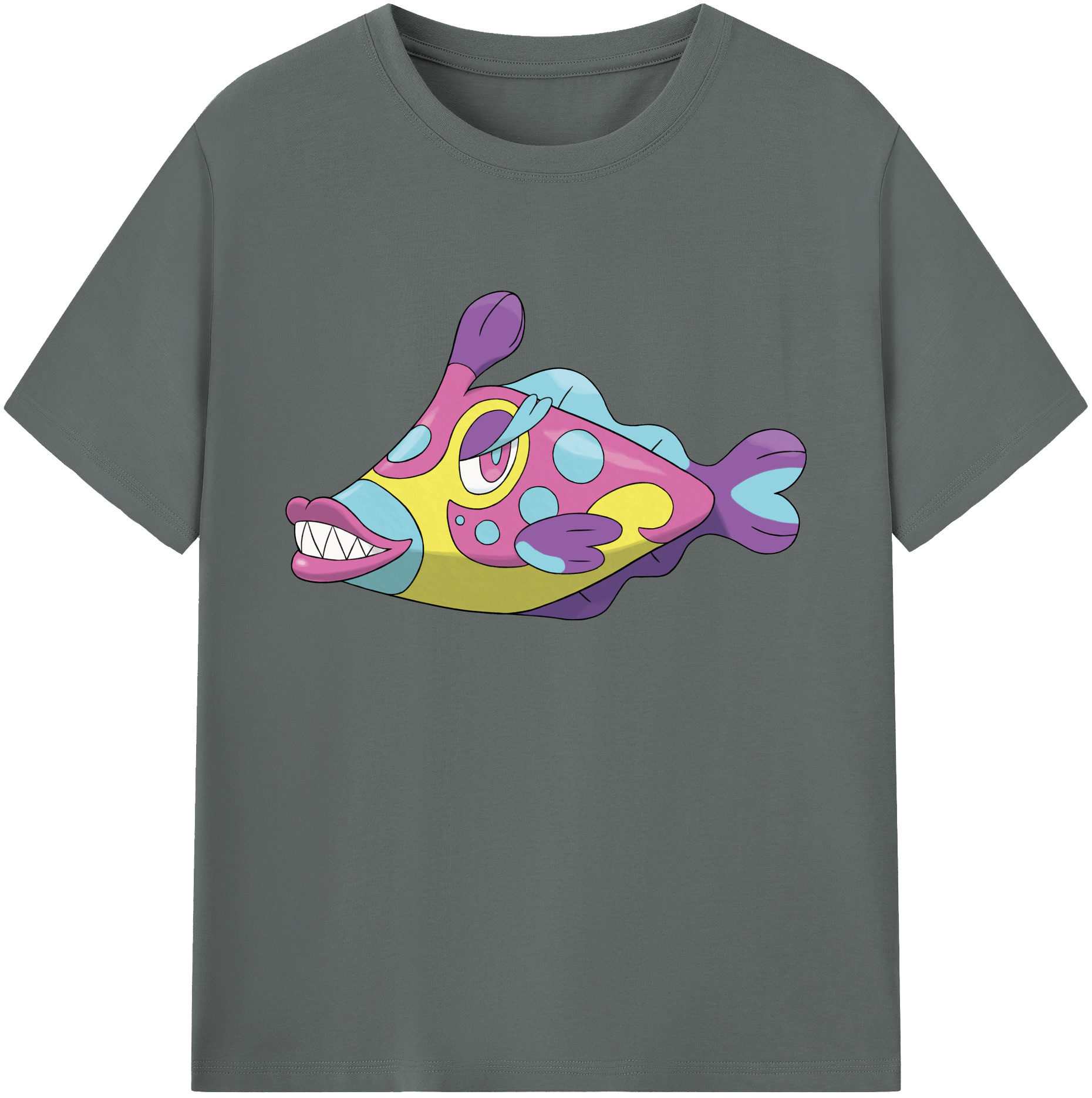 （画像用） ポケットモンスター Pokémon 綿100％ メンズ半袖Tシャツ｜肌触りやわらか＆通気性